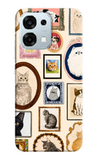 Mirror Cats Oppo F31 5G Hard Case Back Cover by Casekaro