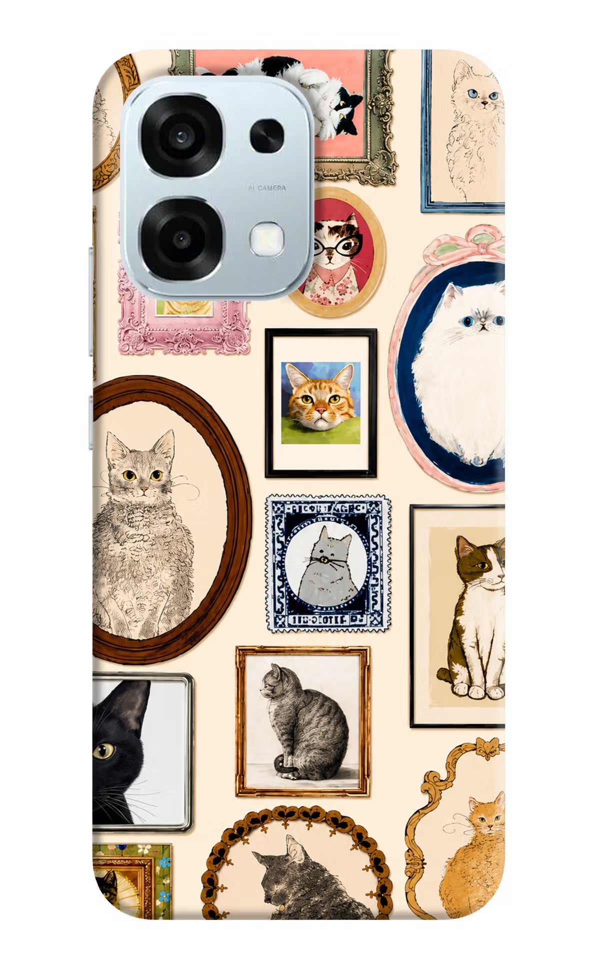 Mirror Cats Oppo F31 5G Back Cover