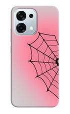 Pink Web Oppo F31 5G Hard Case Back Cover by Casekaro