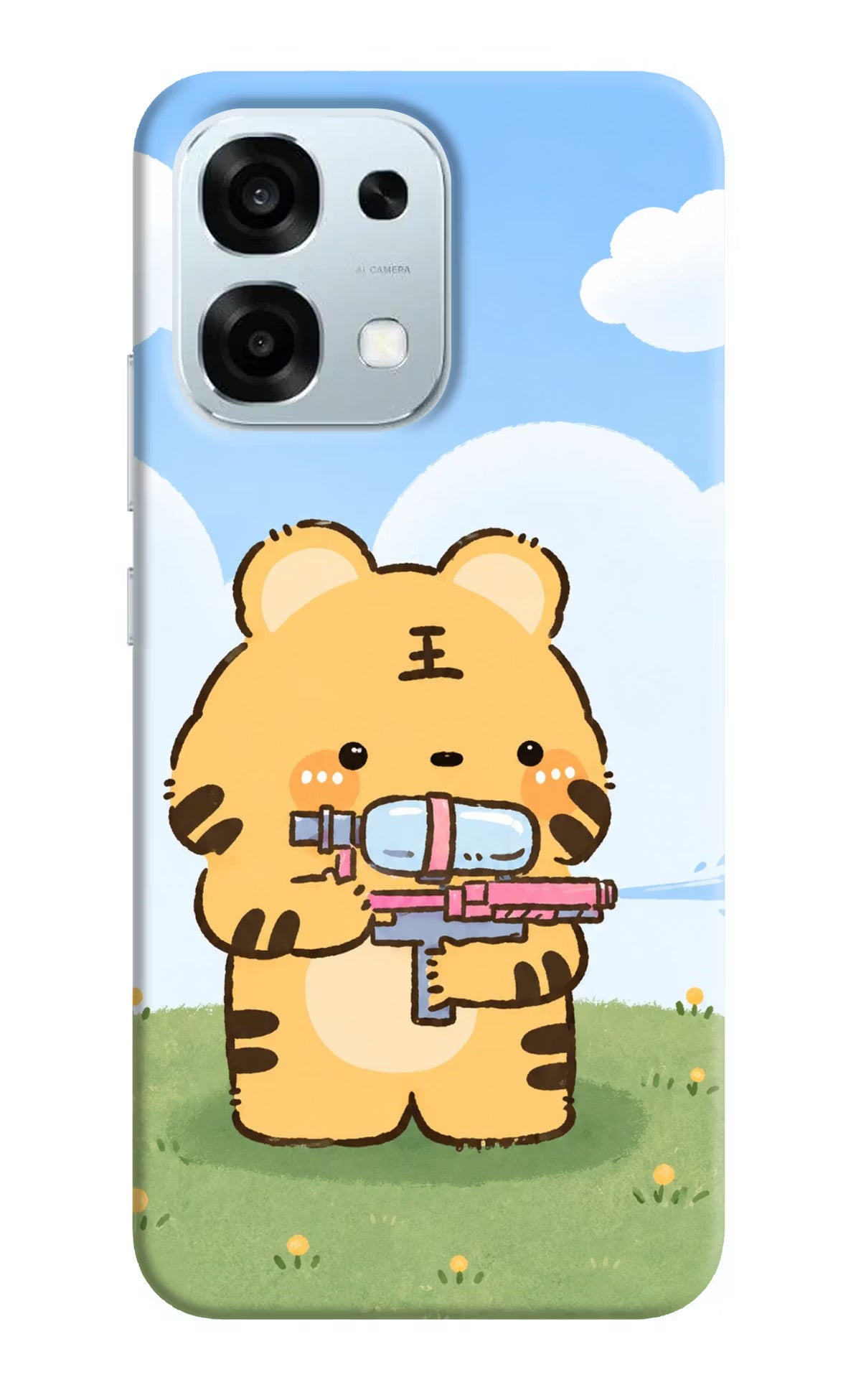 Tiger Treat Oppo F31 5G Back Cover