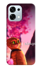 Always Cat Oppo F31 5G Hard Case Back Cover by Casekaro