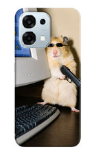 Hacker Hamster Oppo F31 5G Hard Case Back Cover by Casekaro