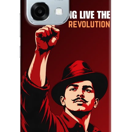 Bhagat Singh Revolution Oppo F31 5G Hard Case Back Cover by Casekaro
