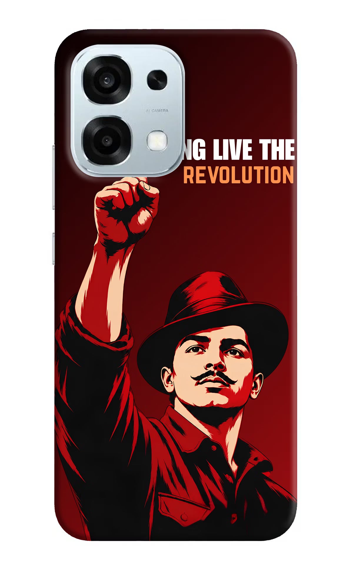 Bhagat Singh Revolution Oppo F31 5G Back Cover