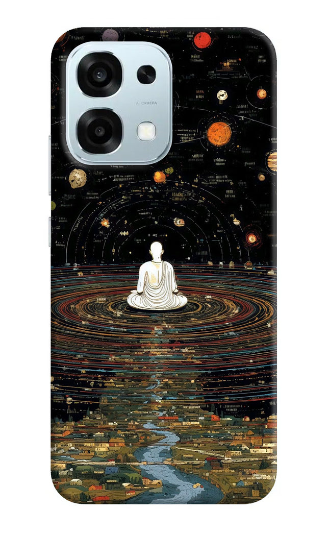 Space Monk Oppo F31 5G Hard Case Back Cover by Casekaro