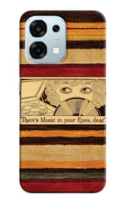 Vinyl Stripes Oppo F31 5G Hard Case Back Cover by Casekaro