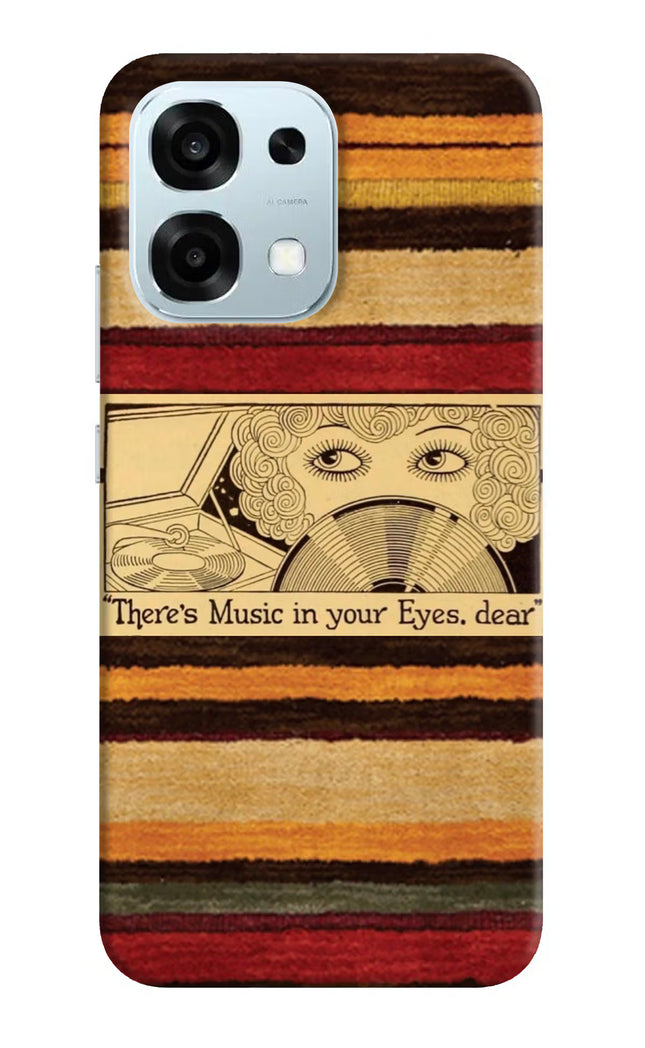 Vinyl Stripes Oppo F31 5G Hard Case Back Cover by Casekaro