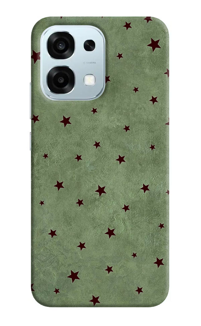 Green Stars Oppo F31 5G Hard Case Back Cover by Casekaro