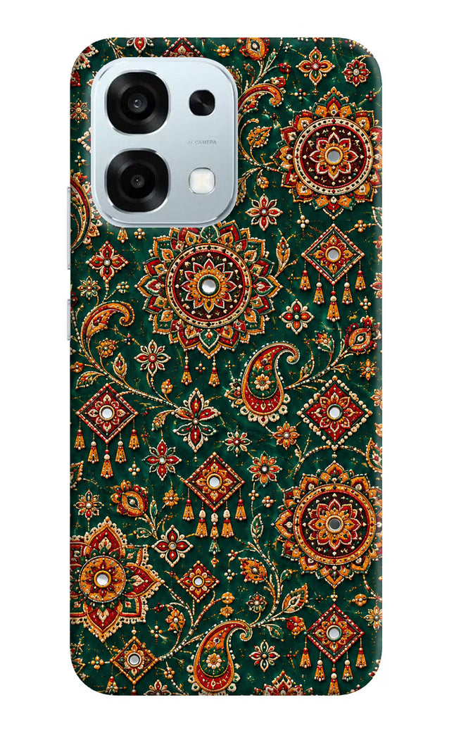Green Pataka Oppo F31 5G Hard Case Back Cover by Casekaro