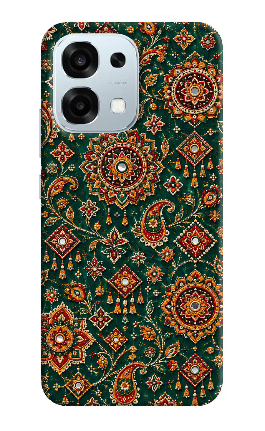 Green Pataka Oppo F31 5G Back Cover, Hard case