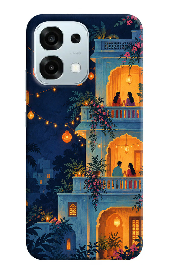 Balcony Glow Oppo F31 5G Hard Case Back Cover by Casekaro