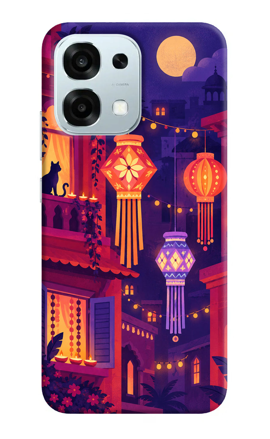Lantern Lane Oppo F31 5G Back Cover, Hard case