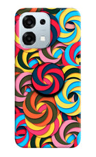 Spiral Pattern Oppo F31 5G Pop Case by Casekaro