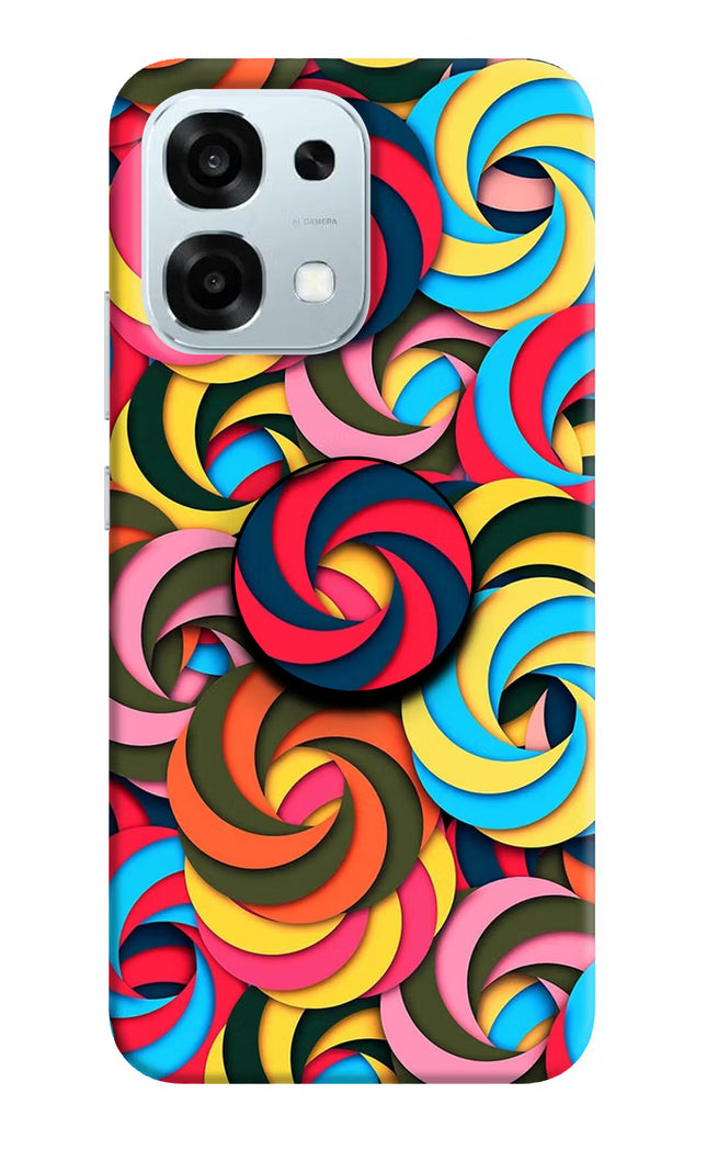 Spiral Pattern Oppo F31 5G Pop Case by Casekaro