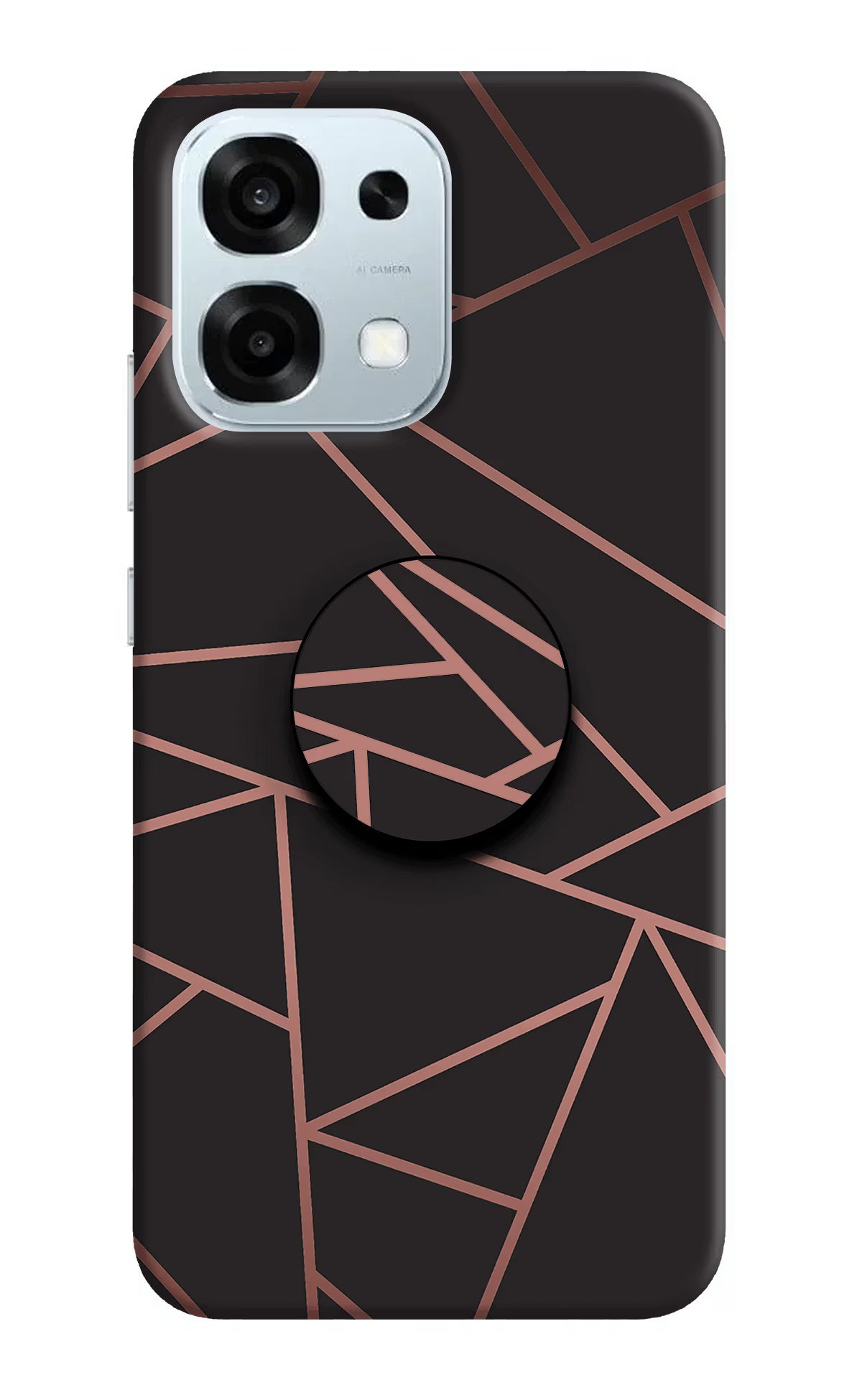 Geometric Pattern Oppo F31 5G Pop Case by Casekaro