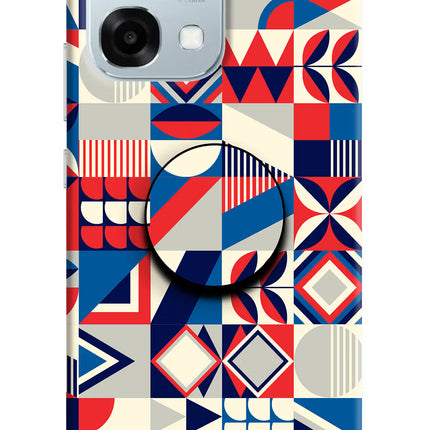 Colorful Pattern Oppo F31 5G Pop Case by Casekaro