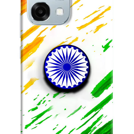 Indian Flag Ashoka Chakra Oppo F31 5G Pop Case by Casekaro