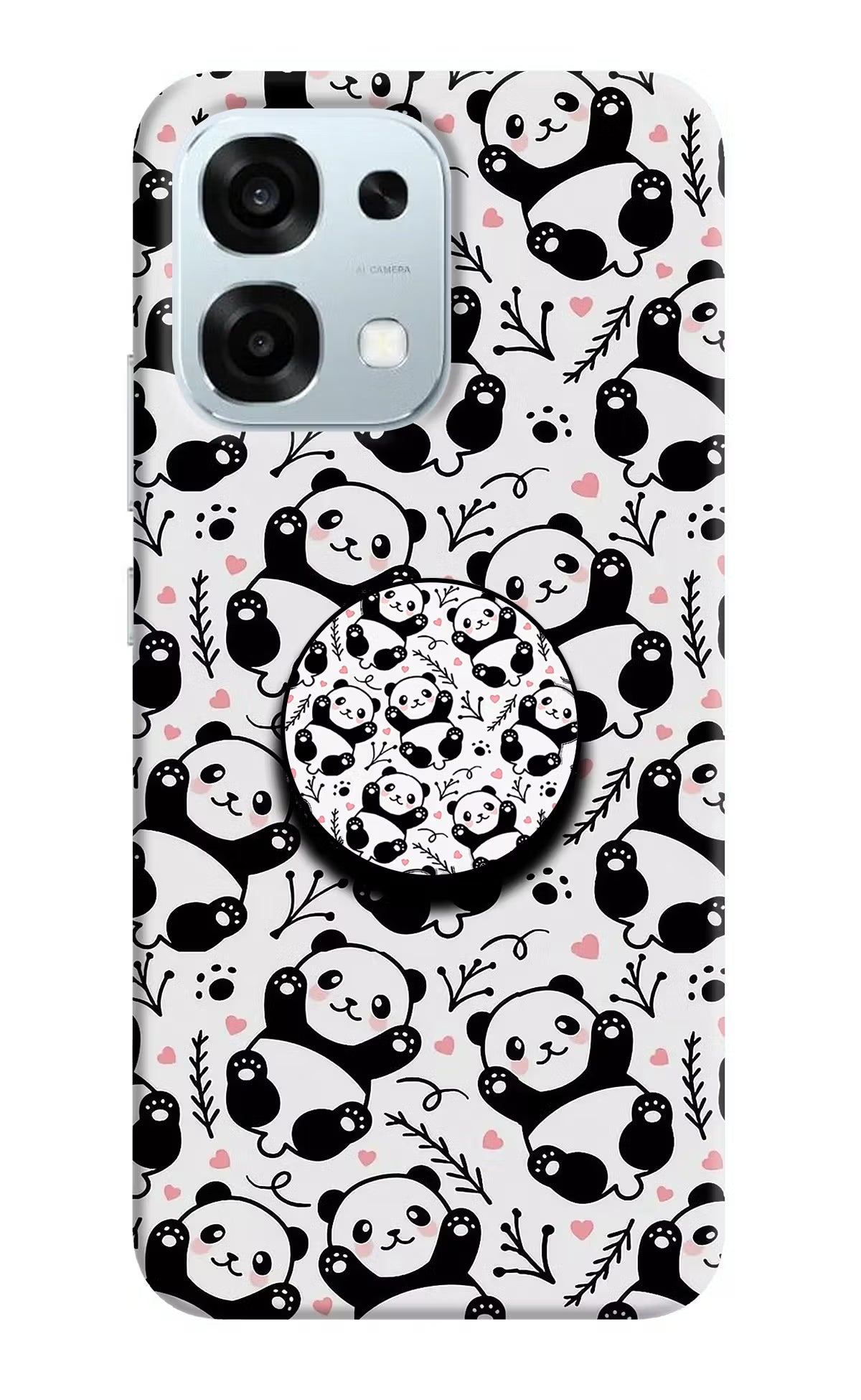 Cute Panda Oppo F31 5G Pop Case by Casekaro