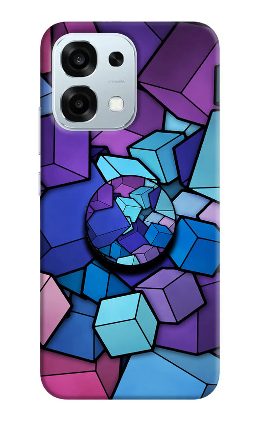 Cubic Abstract Oppo F31 5G Pop Case by Casekaro
