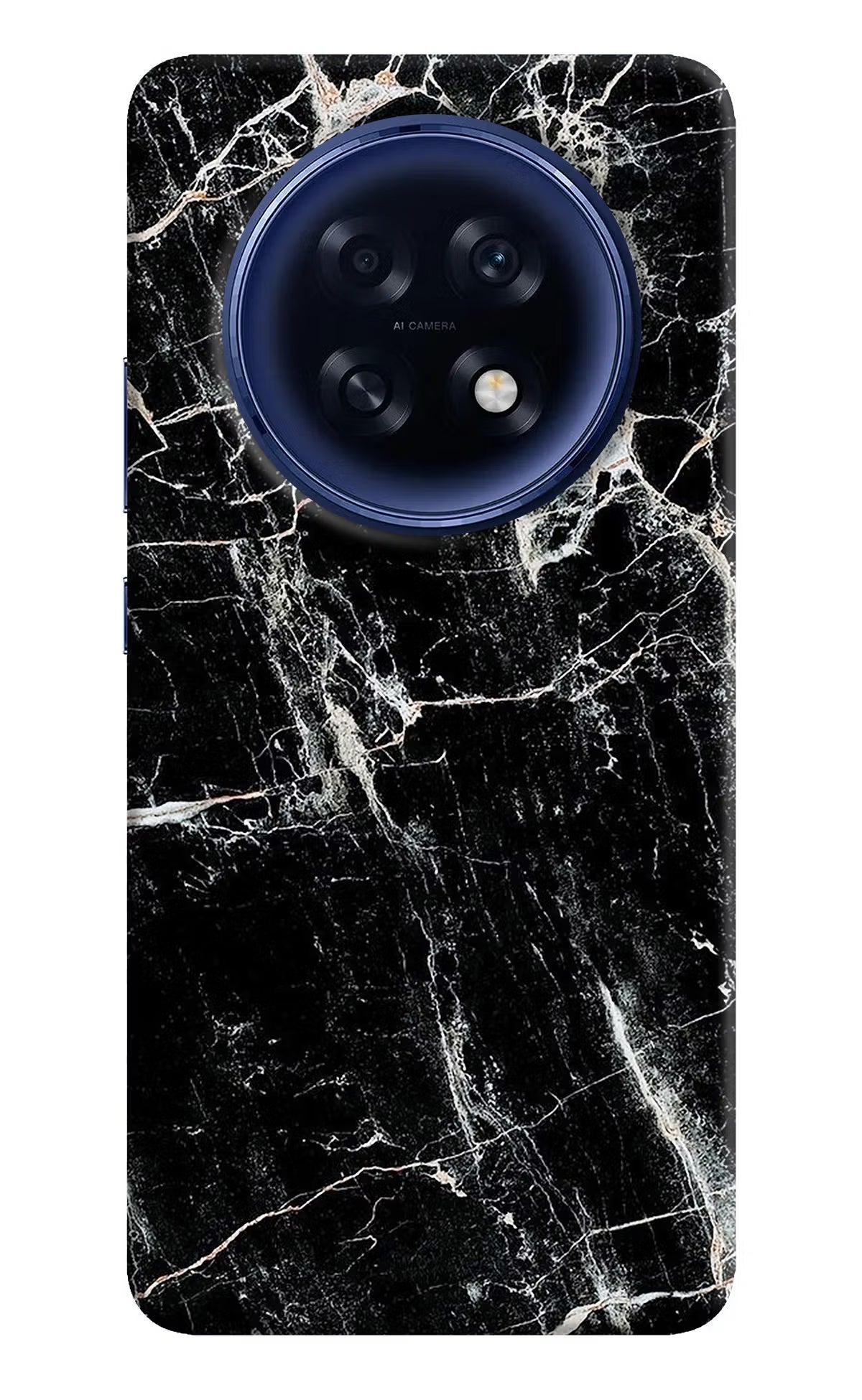 Black Marble Texture Oppo F31 Pro Plus 5G Hard Case Back Cover by Casekaro