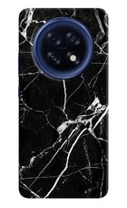 Black Marble Pattern Oppo F31 Pro Plus 5G Hard Case Back Cover by Casekaro