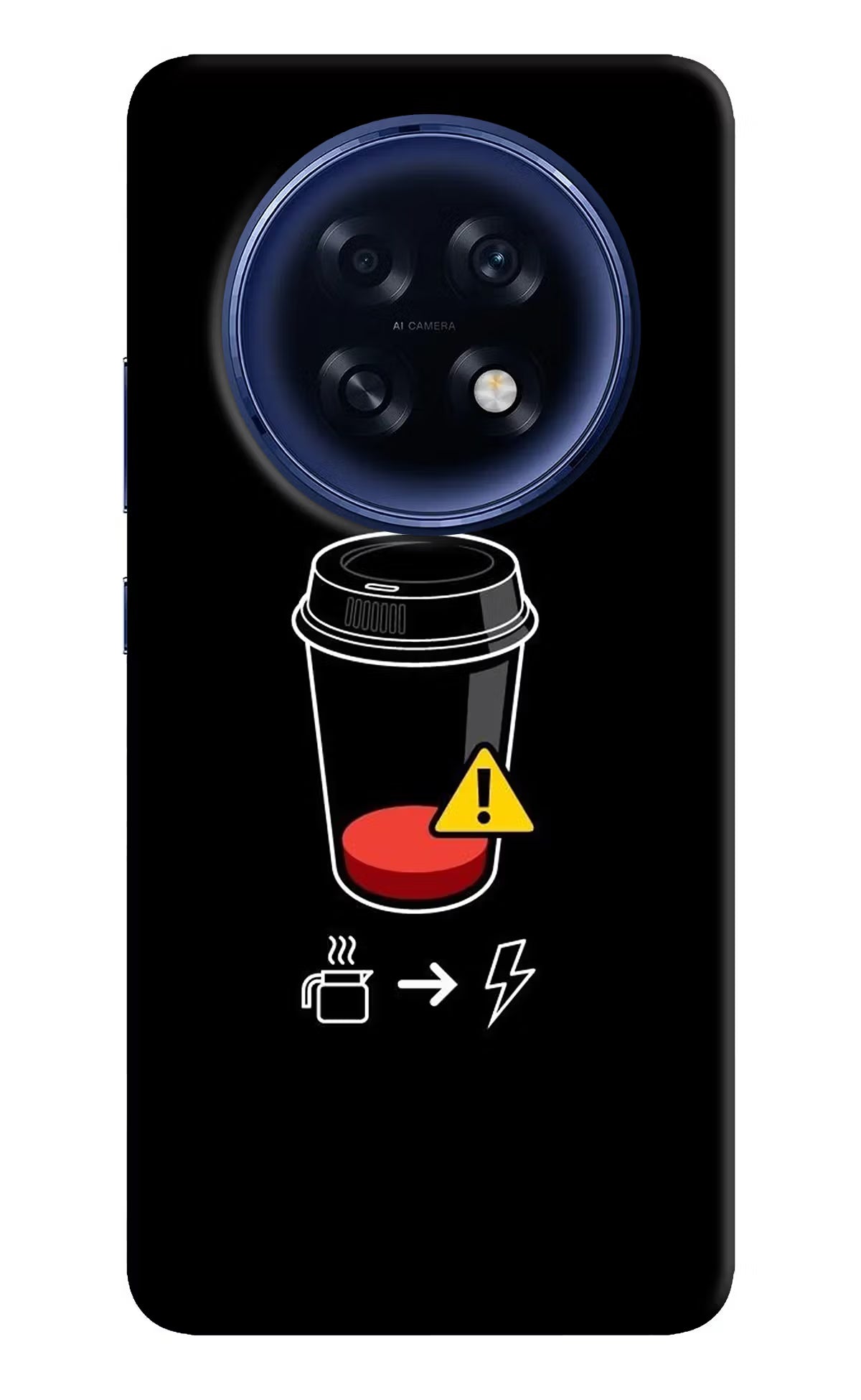 Coffee Oppo F31 Pro Plus 5G Hard Case Back Cover by Casekaro
