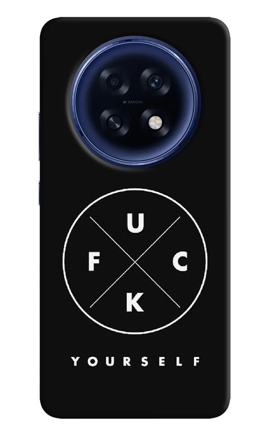 Go Fuck Yourself Oppo F31 Pro Plus 5G Hard Case Back Cover by Casekaro