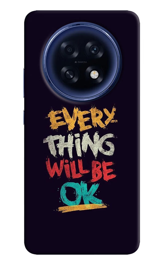 Everything Will Be Ok Oppo F31 Pro Plus 5G Hard Case Back Cover by Casekaro