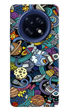 Space Abstract Oppo F31 Pro Plus 5G Hard Case Back Cover by Casekaro