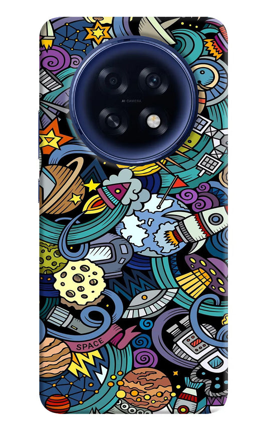 Space Abstract Oppo F31 Pro Plus 5G Hard Case Back Cover by Casekaro