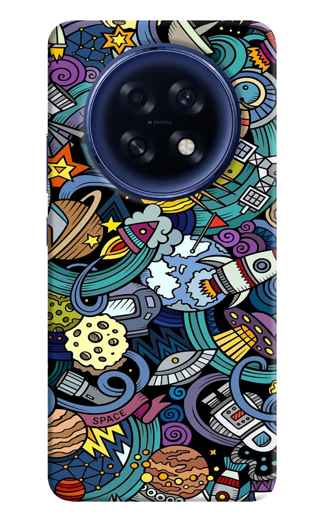 Space Abstract Oppo F31 Pro Plus 5G Hard Case Back Cover by Casekaro