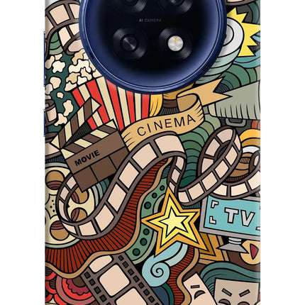 Cinema Abstract Oppo F31 Pro Plus 5G Hard Case Back Cover by Casekaro