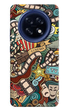 Cinema Abstract Oppo F31 Pro Plus 5G Hard Case Back Cover by Casekaro