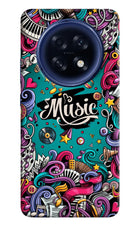 Music Graffiti Oppo F31 Pro Plus 5G Hard Case Back Cover by Casekaro