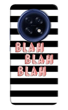 Blah Blah Blah Oppo F31 Pro Plus 5G Hard Case Back Cover by Casekaro