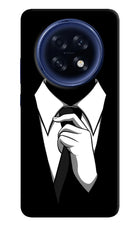 Black Tie Oppo F31 Pro Plus 5G Hard Case Back Cover by Casekaro