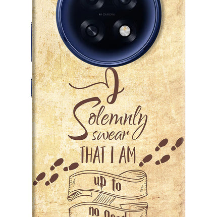I Solemnly swear that i up to no good Oppo F31 Pro Plus 5G Hard Case Back Cover by Casekaro