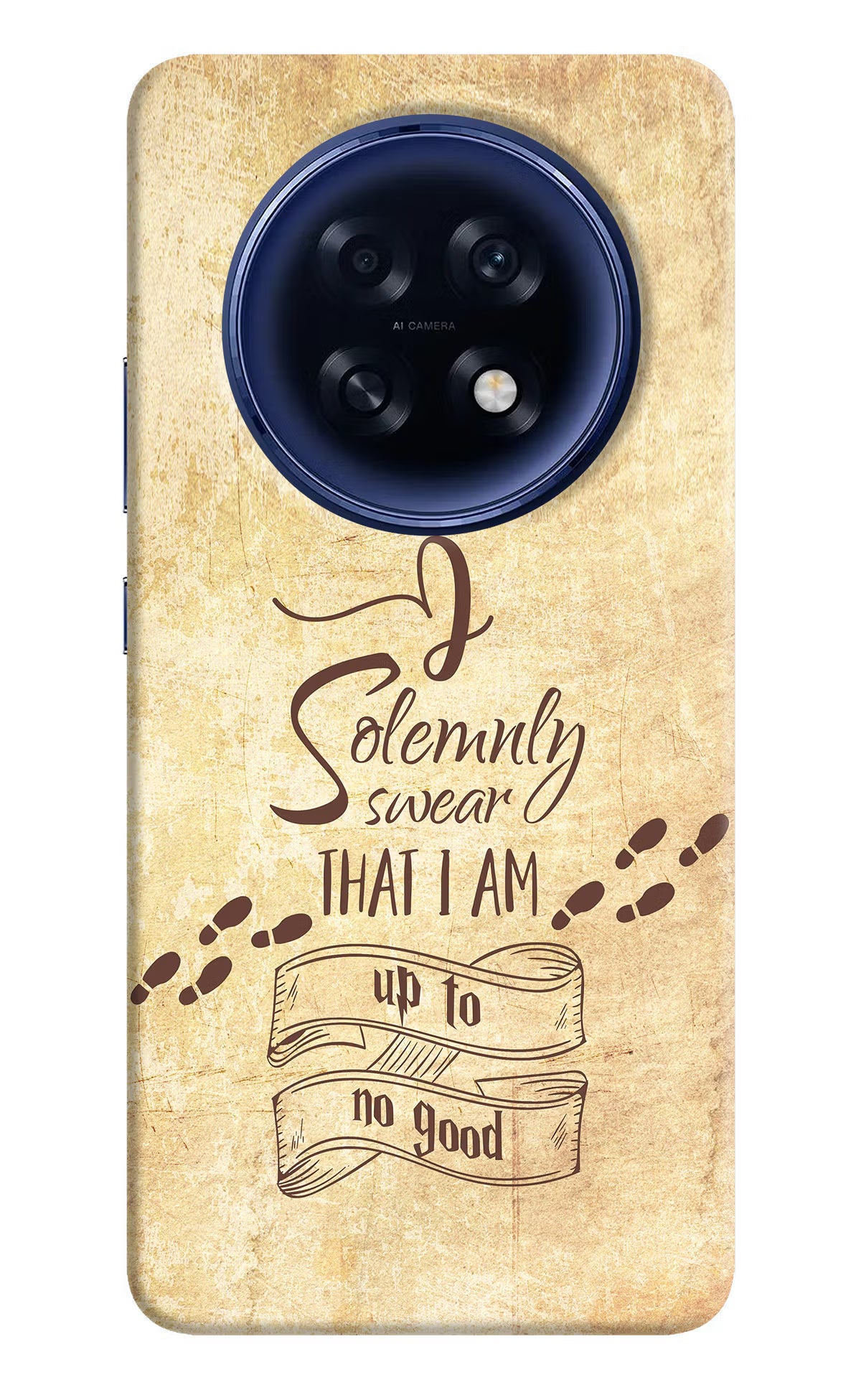 I Solemnly swear that i up to no good Oppo F31 Pro Plus 5G Hard Case Back Cover by Casekaro