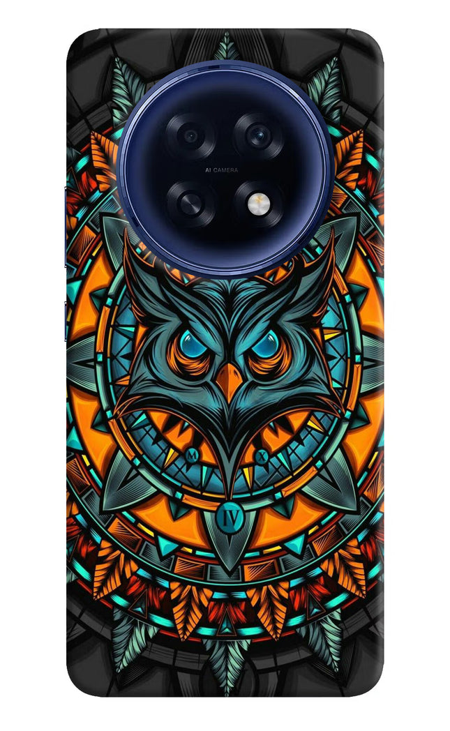 Angry Owl Art Oppo F31 Pro Plus 5G Hard Case Back Cover by Casekaro