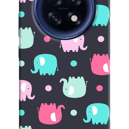 Elephants Oppo F31 Pro Plus 5G Hard Case Back Cover by Casekaro