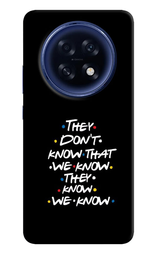 FRIENDS Dialogue Oppo F31 Pro Plus 5G Hard Case Back Cover by Casekaro