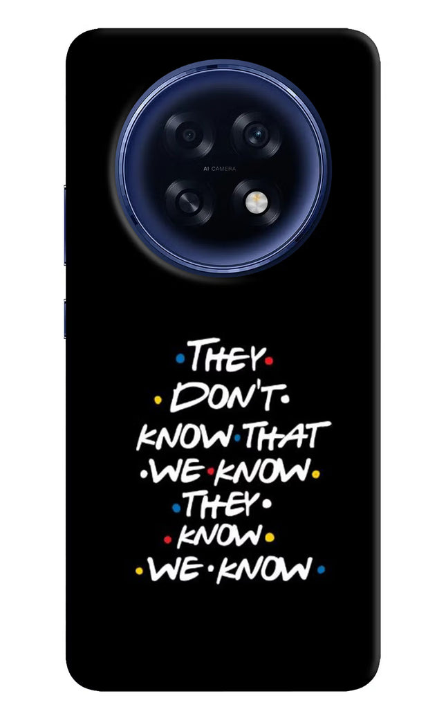FRIENDS Dialogue Oppo F31 Pro Plus 5G Hard Case Back Cover by Casekaro