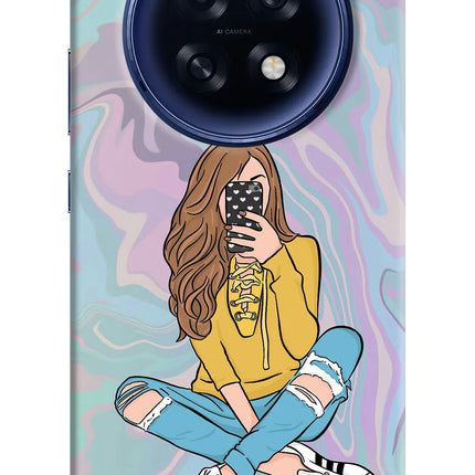 Selfie Girl Oppo F31 Pro Plus 5G Hard Case Back Cover by Casekaro