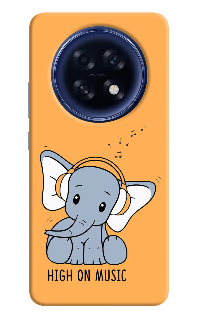 High On Music Oppo F31 Pro Plus 5G Hard Case Back Cover by Casekaro