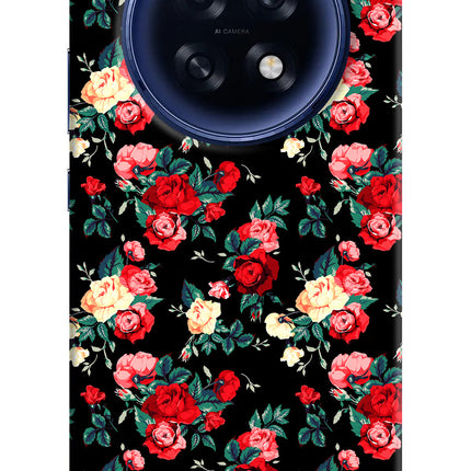 Rose Pattern Oppo F31 Pro Plus 5G Hard Case Back Cover by Casekaro