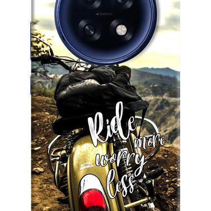 Ride More Worry Less Oppo F31 Pro Plus 5G Hard Case Back Cover by Casekaro