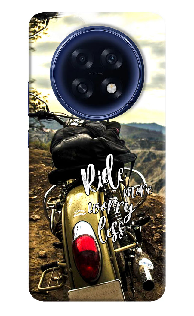 Ride More Worry Less Oppo F31 Pro Plus 5G Hard Case Back Cover by Casekaro