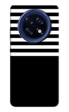 Black and White Print Oppo F31 Pro Plus 5G Hard Case Back Cover by Casekaro