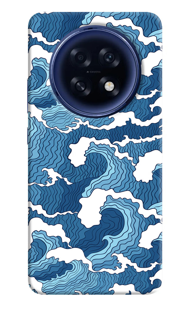 Blue Waves Oppo F31 Pro Plus 5G Hard Case Back Cover by Casekaro