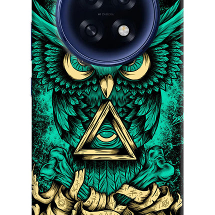 Green Owl Oppo F31 Pro Plus 5G Hard Case Back Cover by Casekaro